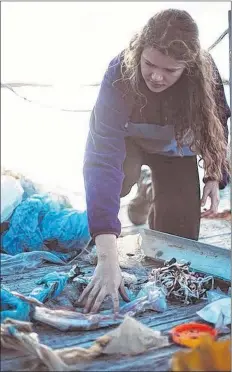  ?? SUBMITTED ?? Lucy Wilkie is organizing shoreline cleanups in the area, including one at Huntington Point on Aug. 21. Wilkie has led and participat­ed in several ocean cleanups including one from kayaks.