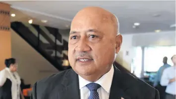  ??  ?? Minister for Defence and National Security Ratu Inoke Kubuabola.