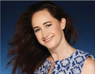  ??  ?? „ Sophie Kinsella began writing novels after working for magazines.