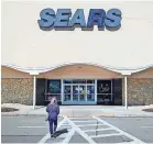  ??  ?? Sears, which has struggled to compete with discount chains and Amazon.com, has closed more than 400 Sears and Kmart stores this year.
JOHN MINCHILLO/AP