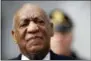  ?? MATT SLOCUM — THE ASSOCIATED PRESS FILE ?? Bill Cosby was convicted of drugging and molesting a woman in the first big celebrity trial of the #MeToo era.