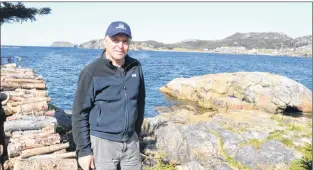  ?? KYLE GREENHAM/ HE BEACON ?? Gordon Janes of Salvage retired from his career as a lobster fisherman last September, and has since sold off his enterprise. Through his many years involved with the Eastport Peninsula Lobster Protection Committee, Janes says conservati­on efforts...