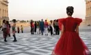  ?? ?? A scene from Emily in Paris set at the Palace of Versailles. Photograph: Stéphanie Branchu/NETFLIX