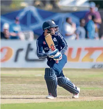  ?? ?? CENTRE STAGE: Wicketkeep­er-batter Matthew Cross is Zimbabwe-bound.