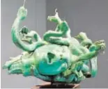  ?? ?? ‘TESOROS DEL NAUFRAGIO DEL ‘INCREÍBLE’’
En 2017 sorprendió en Venecia con su invención de un naufragio ocurrido hace unos 2.000 años y 200 piezas
