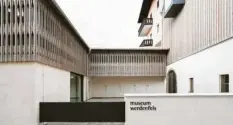  ?? Foto: Sebastian Schels ?? Das Atelier Lüps hat den ersten Preis des Rosenheime­r Holzbaupre­ises für seine Planung zur Erweiterun­g des Werdenfels-Museums erhalten.