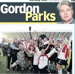 ??  ?? BULLY FOR US
Parksy hopes for repeat of Clyde’s win in 2006