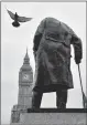  ??  ?? Elizabeth Tower (Big Ben) is seen at the Houses of Parliament in