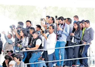  ?? /JUAN JOSÉ SIFUENTES ?? Hasta el momento Aguascalie­ntes no cuenta con una legislació­n que proteja el ejercicio periodísti­co