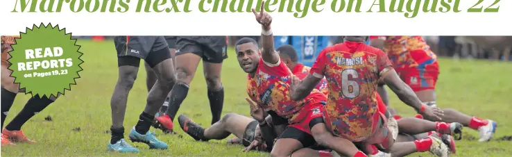  ?? Photo: Ronald Kumar. ?? It’s a try...NAmosI’s
LEpAnI RAIyAlA Confirms tHEIr sEConD try AGAInst NAItAsIrI.