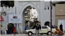  ??  ?? Tangier's medina has fallen mostly silent as tourists stay away due to closed borders