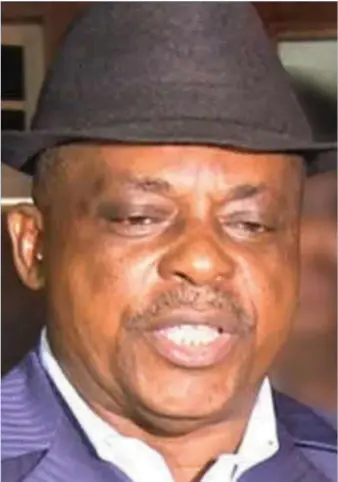  ??  ?? Secondus...suspicious of INEC’s move