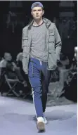  ?? FOTO: CLOCKHOUSE ?? Trommelwir­bel für die Jogginghos­e: das Musthave für den modebewuss­ten Mann.