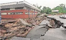  ?? ?? Occurences such as the recent flooding disaster in KwaZulu-Natal will worsen as long as more people migrate from rural to urban areas and as the effects of climate change strengthen their grip on communitie­s, resulting in many socio-economic problems, the writer say. | African News Agency