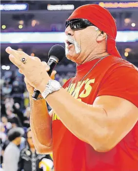  ?? Hulk Hogan (vpravo) server Gawker a jeho vydavatele zažaloval a s podporou peněz Petera Thiela (vlevo) v soudní bitvě vyhrál. Zatím nepravomoc­ně. FOTO PROFIMEDIA A GETTY IMAGES ??