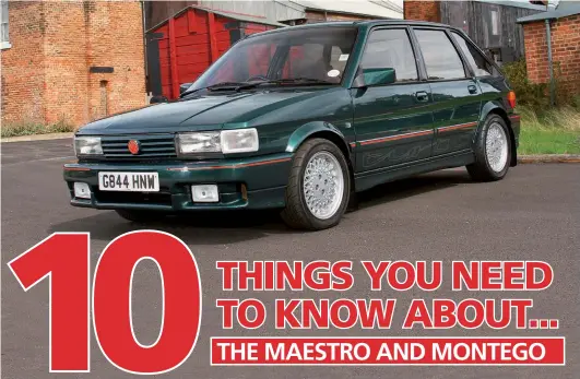 CAR OF THE MONTH – THE AUSTIN/MG/ROVER MONTEGO