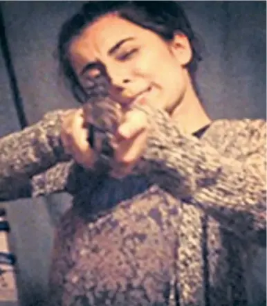  ??  ?? Madihah Taheer posing with a rifle. She had taunted her prospectiv­e husband Ummariyat Mirza, also seen above with a rifle, as Mr Moderate for holding less strident views than her. Right, the dummy she purchased for him, which was found by police with...