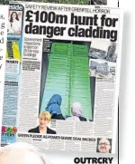  ?? ?? OUTRCRY Sean Clerkin has hit out at what he sees as a betrayal, and above, the Sunday Mail’s story