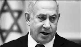  ??  ?? De Israëlisch­e premier Benjamin Netanyahu.
(Foto: RTL Nieuws)