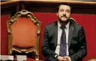  ?? EPA ?? ‘‘MATTEO SALVINI —1 OTTOBRE 2018Il vicepremie­r e ministro dell’Interno: «Ci sono nel comparto pubblico alcuni sprechi che vanno tagliati»