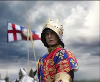  ?? GRAEME HUNTER — COURTESY OF IFC FILMS/TNS ?? Harry Lloyd as Richard III in “The Lost King.”