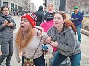  ?? Lucas Alvarado Farrar Sundance Institute ?? PROTESTERS take to the streets after the 2014 police killing in Ferguson, Mo.