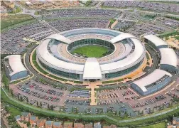  ??  ?? The GCHQ doughnut was built