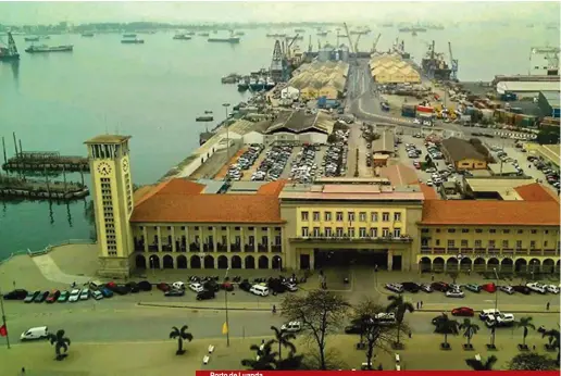  ??  ?? Porto de Luanda