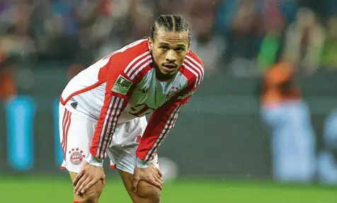  ?? Foto: Rolf Vennenbern­d, dpa ?? Leroy Sané hat bislang nur selten in wichtigen Spielen seine Klasse für die Bayern gezeigt.