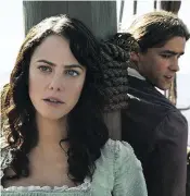  ?? DISNEY ?? Kaya Scodelario, left, and Brenton Thwaites are new castmates in Pirates of the Caribbean: Dead Men Tell No Tales.