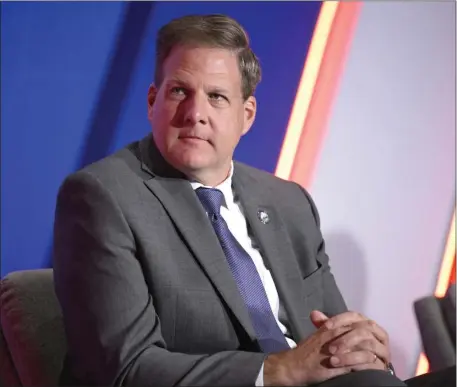  ?? AP FILE PHOTO ?? New Hampshire Gov. Chris Sununu is still noncommitt­al about the 2024 presidenti­al race.