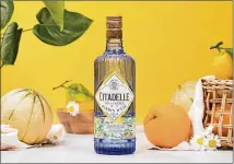  ?? COURTESY OF MAISON FERRAND ?? Citadelle Jardin d’ Été gin features 19 botanicals — flowers, fruit and spice — that create an experience for the senses.