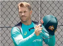  ?? Reuters ?? Opener David Warner is troubled by a stomach bug. —