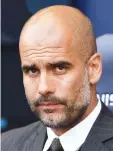  ??  ?? Manchester City’s Spanish manager Pep Guardiola waits for kick off of the English Premier League football match between Manchester City and Bournemout­h at the Etihad Stadium in Manchester, north west England, on September 17, 2016. - AFP photo