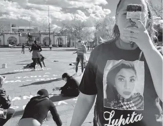  ?? FOTOS CORTESÍA: TRIBU DURANGUEÑA ?? Grupos feministas de Durango siguen levantando la voz