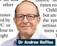  ??  ?? Dr Andrew Raffles