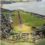  ?? ?? The fate of Whangārei Airport at Onerahi is up in the air.