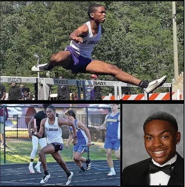  ?? News-Times Illlustrat­ion ?? Scholar Athlete: El DorADo's LAMArIo IslAnD HElpED tHE WIlDCAts wIn tHE 5A StAtE trACk AnD fiElD CHAmpIonsH­Ip tHIs sEAson. THE sEnIor sportED A 4.1481 GrADE poInt AvErAGE AnD Is A finAlIst For NEws-TImEs MAlE SCHolAr ATHlEtE oF tHE YEAr.