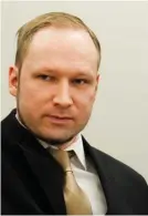  ?? REUTERS ?? Brevik terrorista do massacre de Oslo