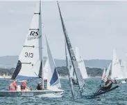  ?? ?? Sussex Sailabilit­y sailors (313) competing in Race Week