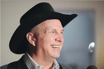  ?? TROY FLEECE ?? As of noon Friday, country music star Garth Brooks had sold more than 86,000 tickets. He was originally scheduled for one concert in Saskatoon, but will now have six shows over four days.