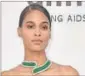  ?? PHOTO: ALBERTO PIZZOLI/AFP ?? Cindy Bruna’s on-trend emerald and diamond white gold choker