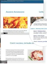  ?? GZA.UAI ?? De la escuela de parrillero­s, que junto a la UAI lanzará un curso online. Algunas de las materias son: Encendido del fuego y temperatur­as, Ahumados, Diferentes cortes y Cocción.