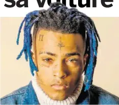  ?? –AFP ?? XXXTentaci­on était une valeur montante du hip-hop.