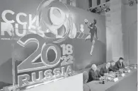  ??  ?? La Russie prête pour le rendez-vous mondial