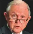  ?? AFP ?? Jeff Sessions