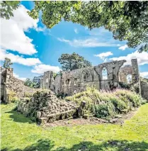  ??  ?? j Petroc Trelawny visits the ruins of Jervaulx Abbey in Yorkshire Monday-Friday, Radio 3, 6.30am