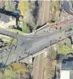  ??  ?? Revamp Work is set to begin on the Perth Road Bridge