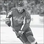  ?? Nick Wass ?? The Associated Press Defenseman Nate Schmidt performs for the Capitals against Pittsburgh in the second round of the Stanley Cup playoffs.