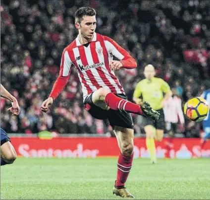  ?? FOTO: EFE ?? Laporte, refuerzo para la defensa del Manchester City Guardiola llevaba tiempo siguiendo muy de cerca al zaguero rojiblanco